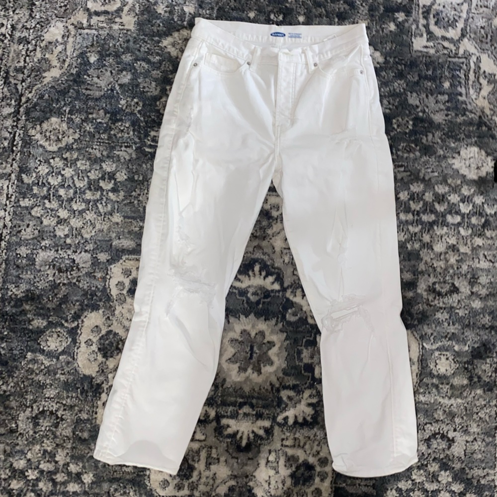 Old Navy Sky High Straight Jeans